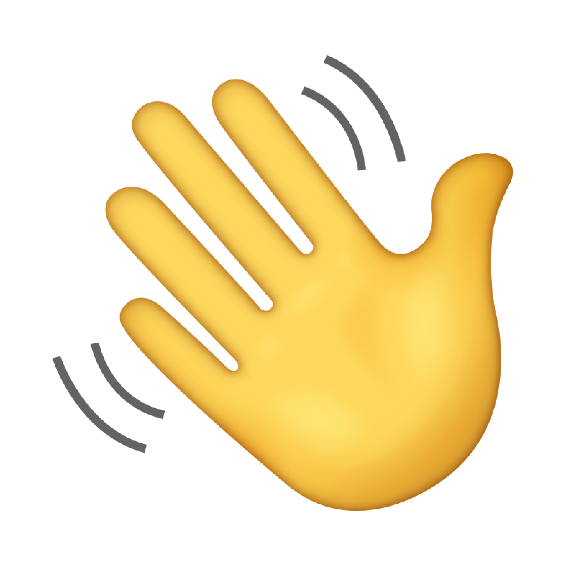 Waving Hand Emoji